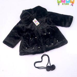 Red Black Furr Jacket