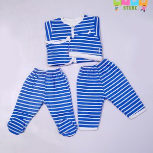 Gift Pack of 5 (Two Trouser 1 shirt, 1 Cap and Bib)